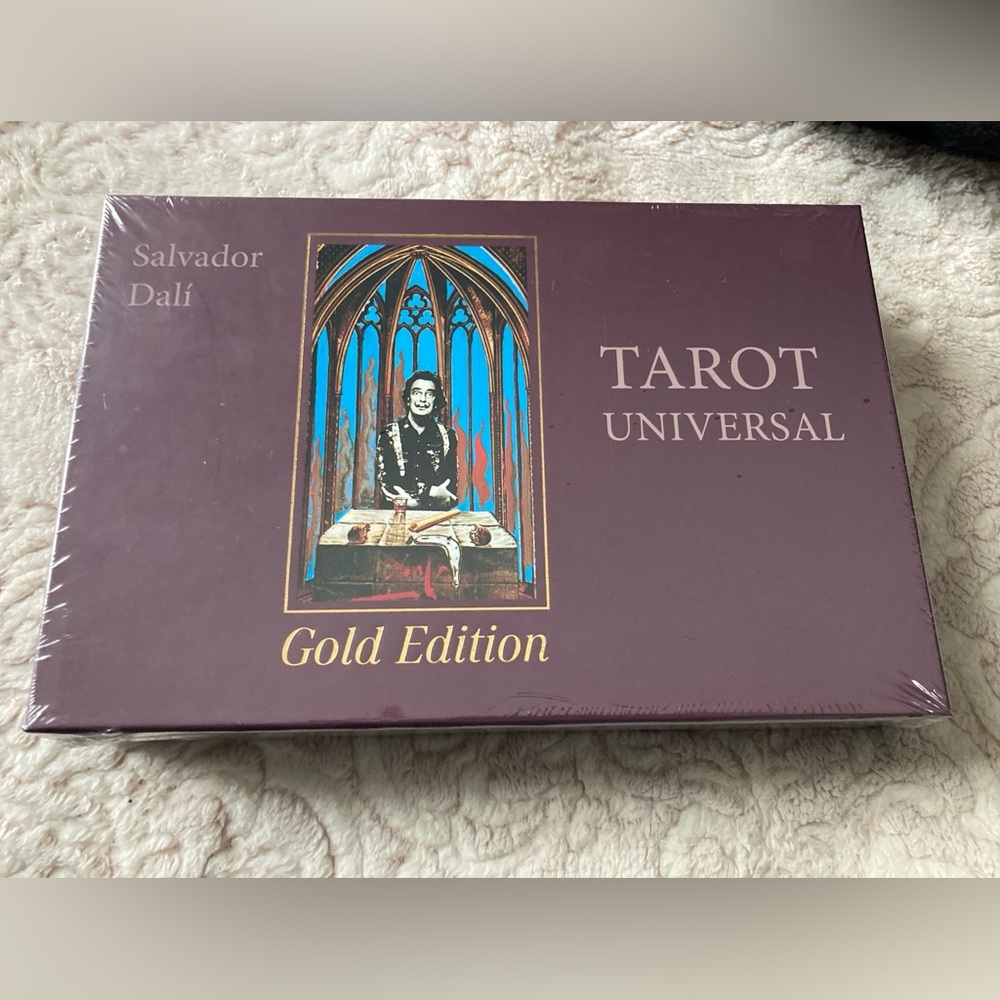 BRAND NEW & SEALED Salvator Dalí Tarot Universal-Gold Edition Deck